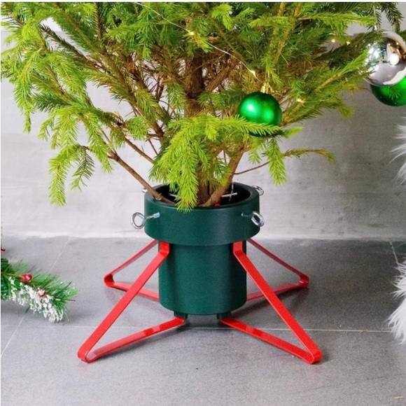 Metal Christmas Tree Stand, Adjustable Christmas Tree Stand for Real Tree, - Picture 4 of 4